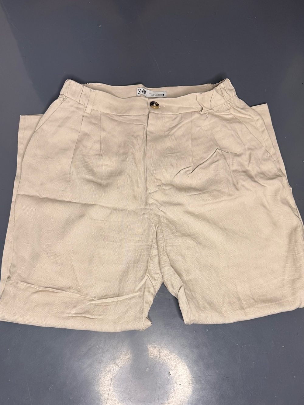 NWOT Tan Women’s Zara Trousers